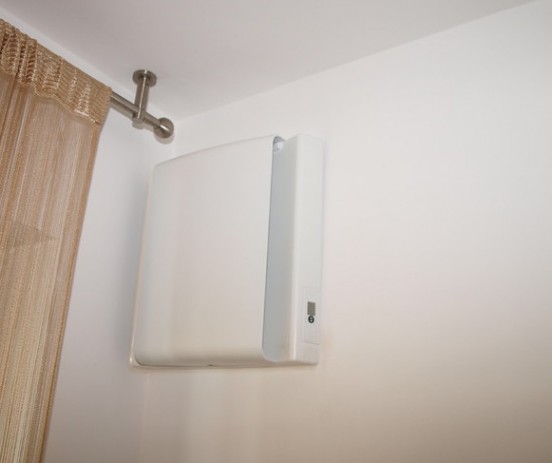 Lokální rekuperační jednotka - interiér Lokální rekuperační jednotka - interiér