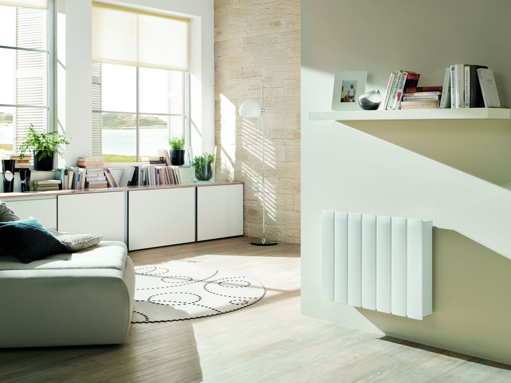 Tepelné těleso Smart Rad v interiéru Tepelné těleso Smart Rad v interiéru